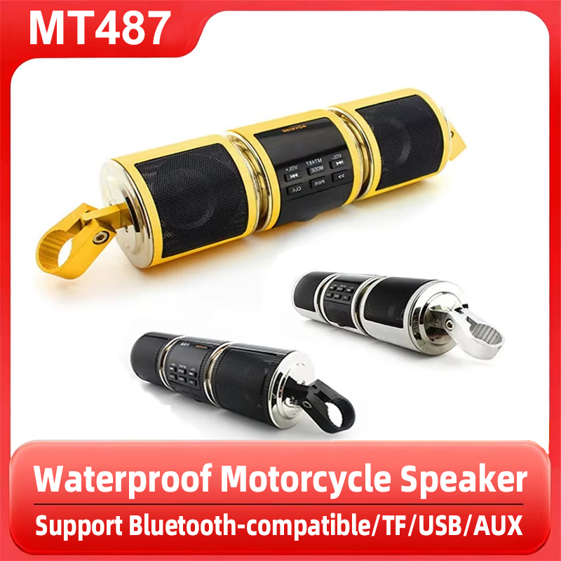 Audio Music To Mp3 - Motorcycle Audio Bluetooth-Compatible AUX In Display