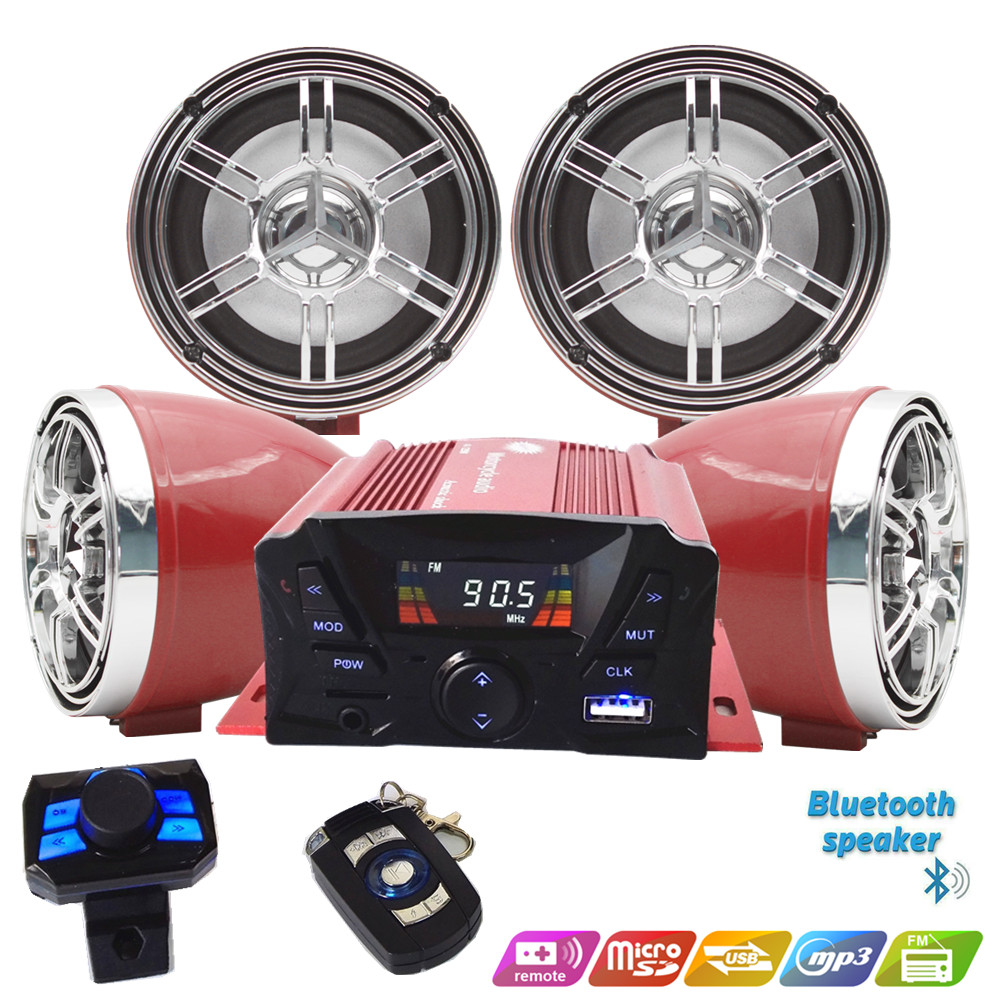 Audio Music To Mp3 - 12V 4 Kênh UTV ATV Xe