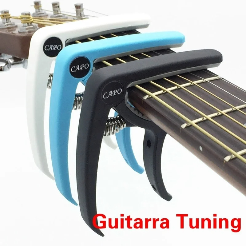 Guitar Capo Clip - Plastic Guitar Capo for 6 String