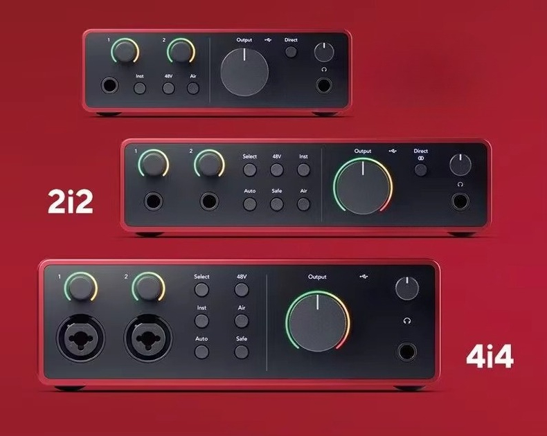Audio To Music Generator - Forster Scarlet for 2i2 Quad Generation