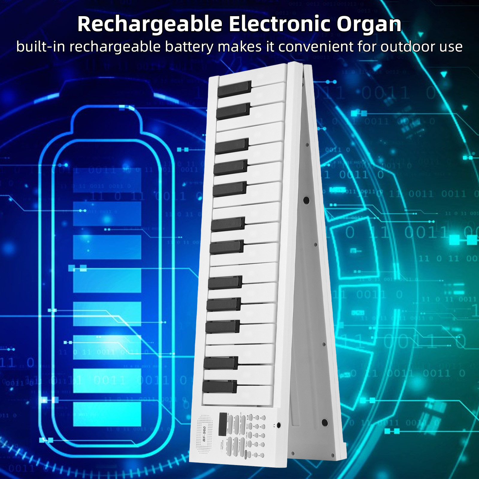 61-Key Foldable Electronic Pia - đánh giá và giá Keyboard Piano 61 Key