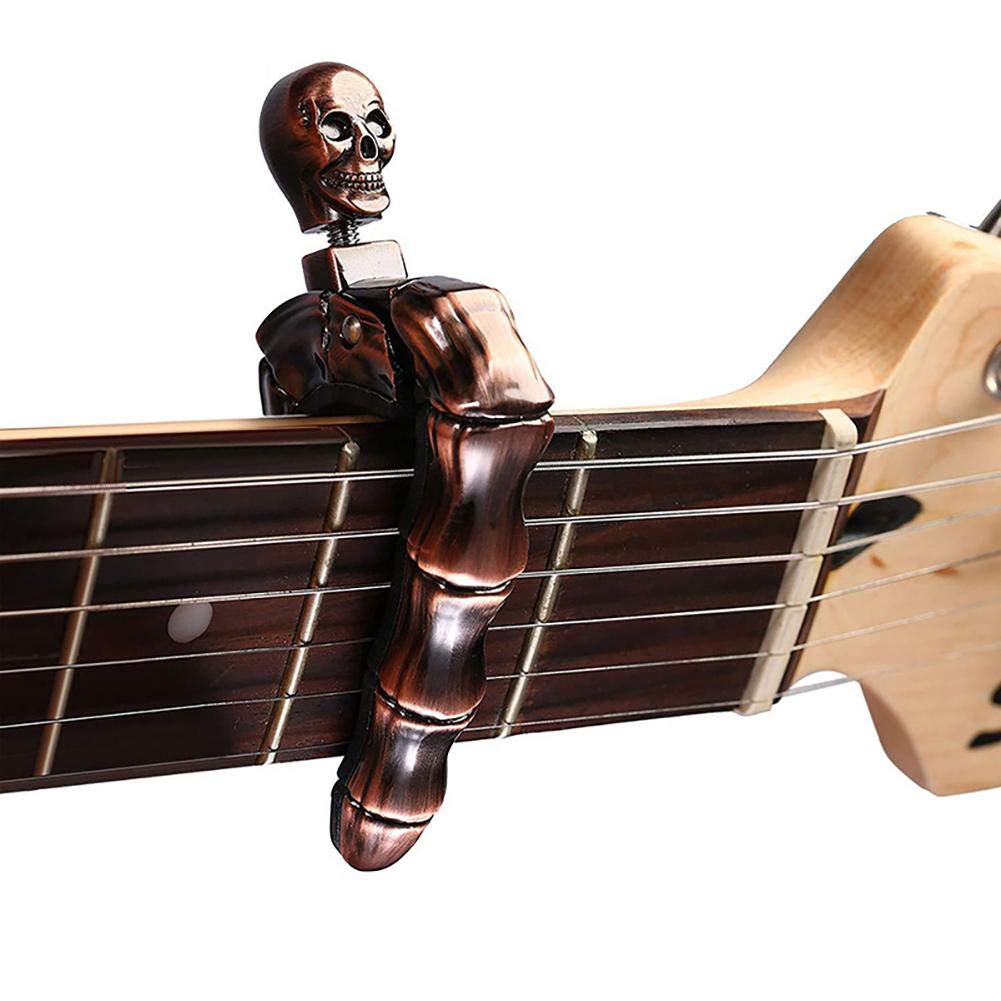 Guitar Capo Skull Capo for Aco - đánh giá và giá Guitar Capo Clip