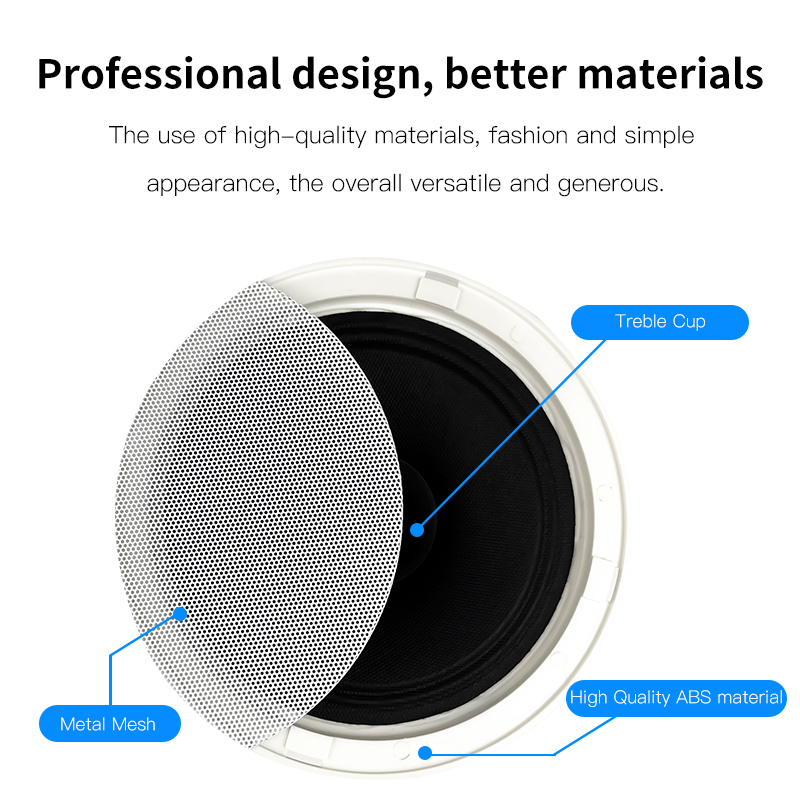 6 Inch 8ohm Ceiling Speaker Fu - đánh giá và giá Audio Music For Background