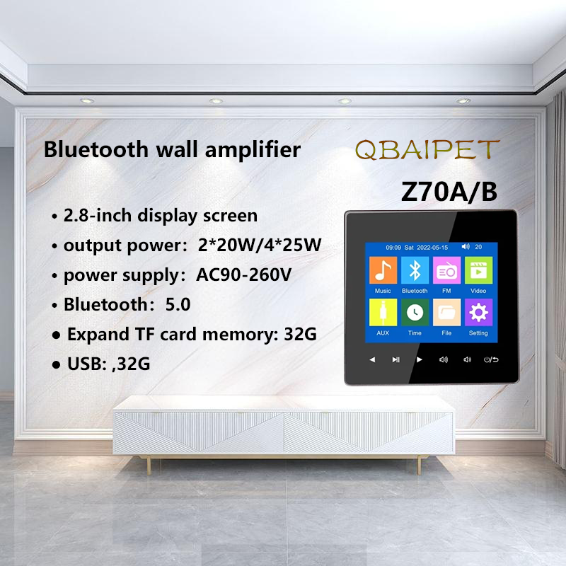 Home Bluetooth Wall Amplifier  - đánh giá và giá Audio Music For Background