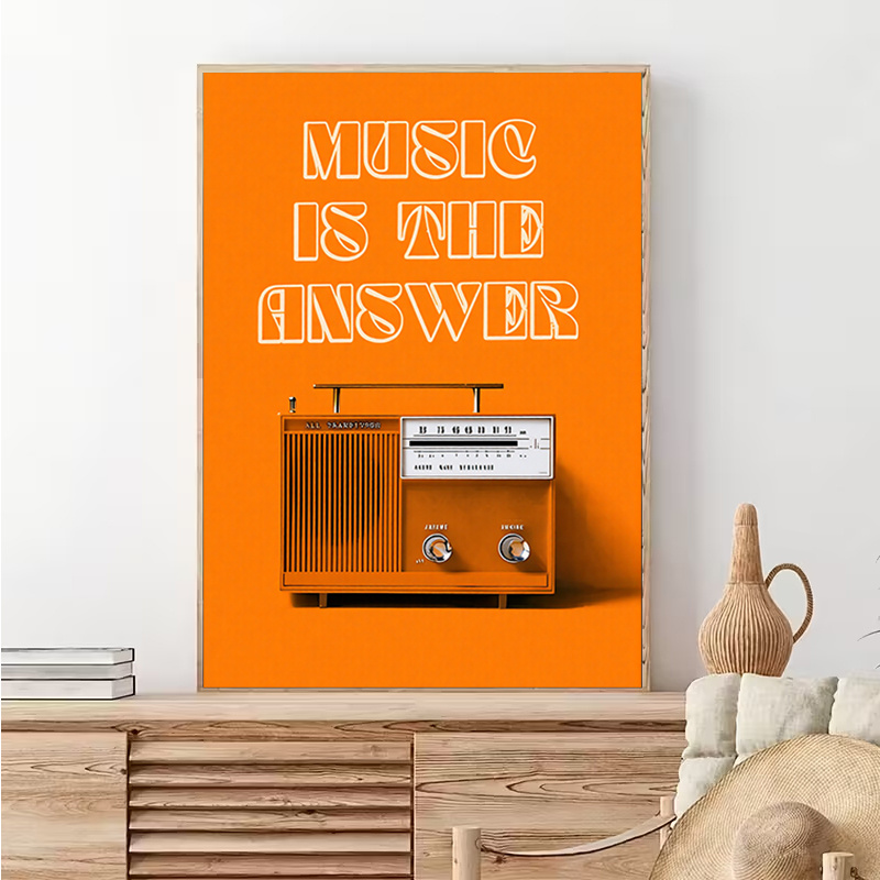 Vintage Radio Wall Art Framele - đánh giá và giá Audio Music For Background