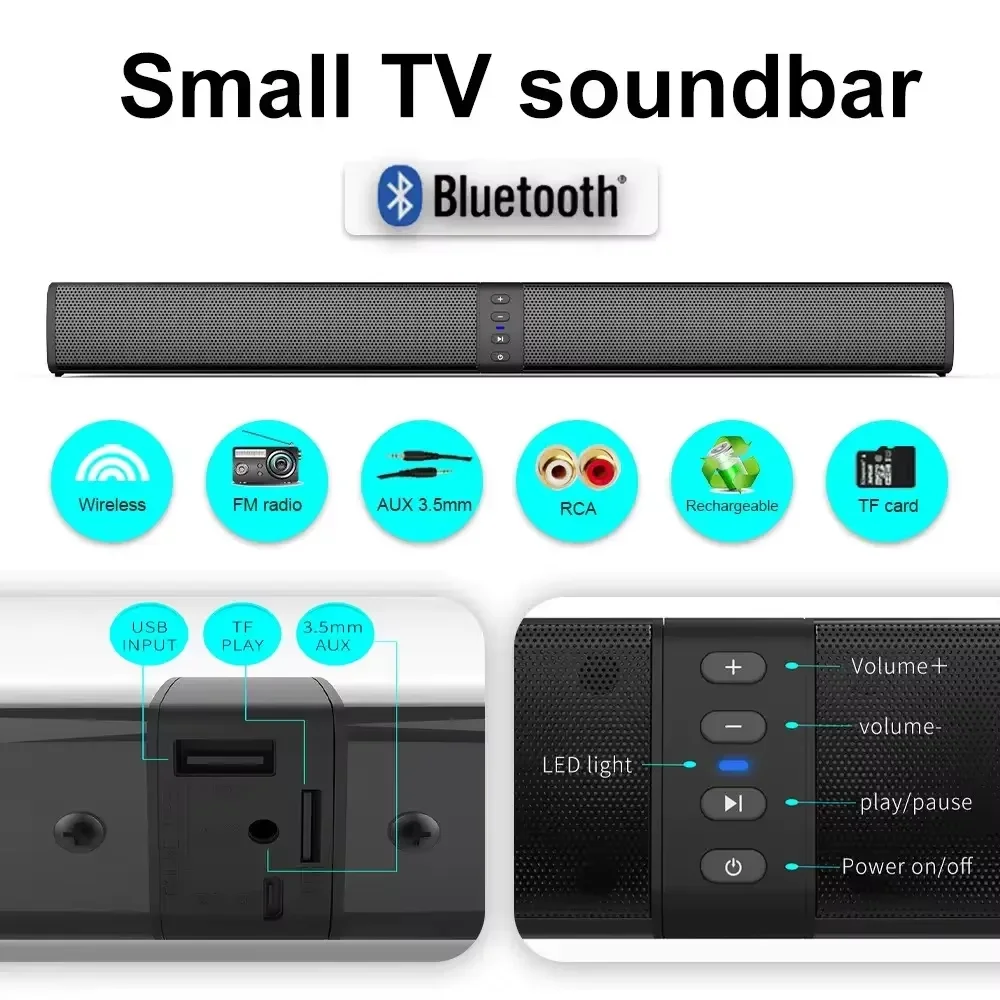 BS-36 Super Power Sound Blaste - đánh giá và giá Audio Music Visualizer Free