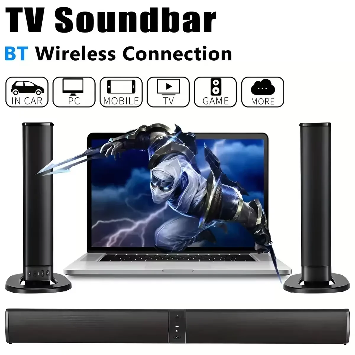 BS-36 Super Power Sound Blaste - đánh giá và giá Audio Music Visualizer Free