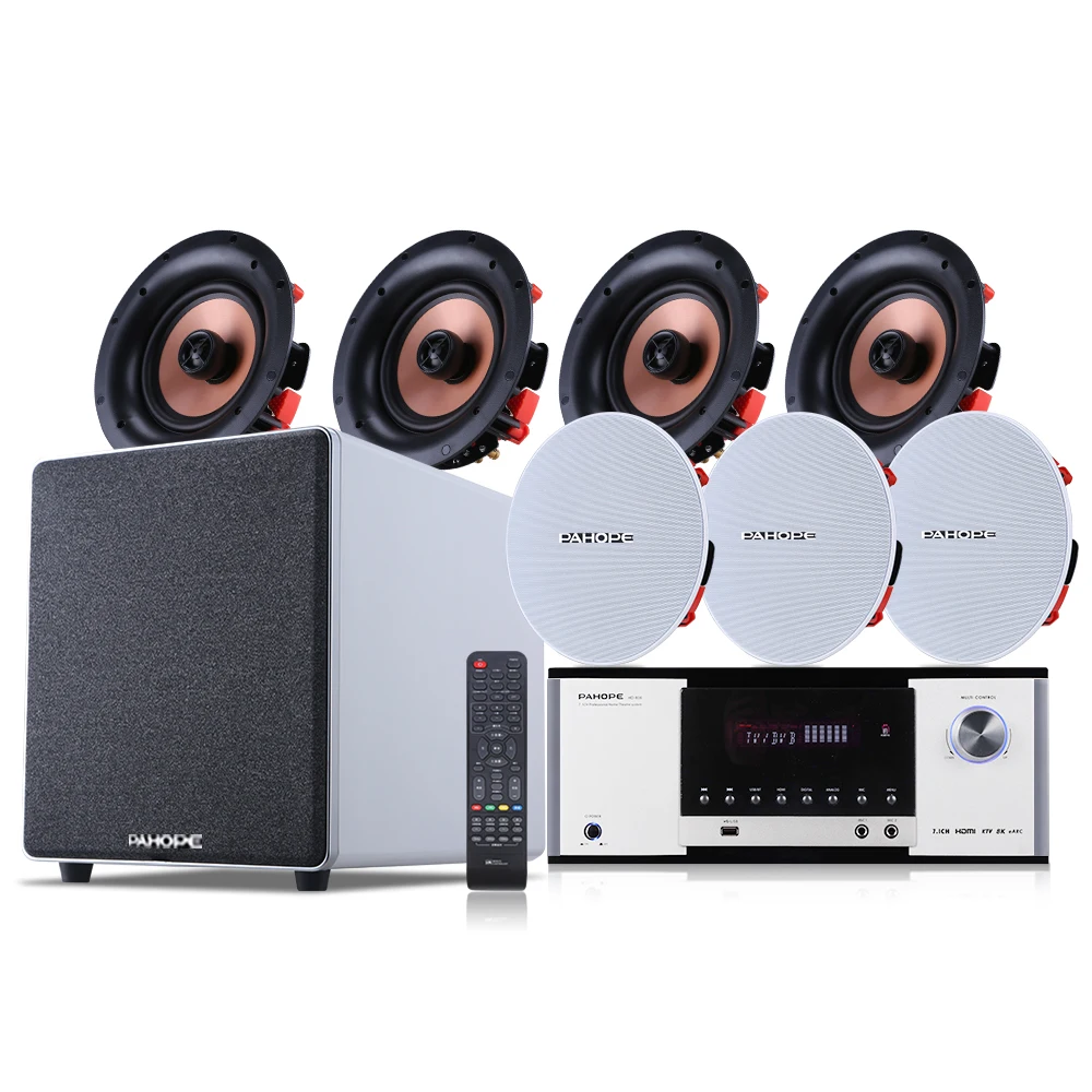 7.1 Home Theater Ceiling Speak - đánh giá và giá Audio Music For Background