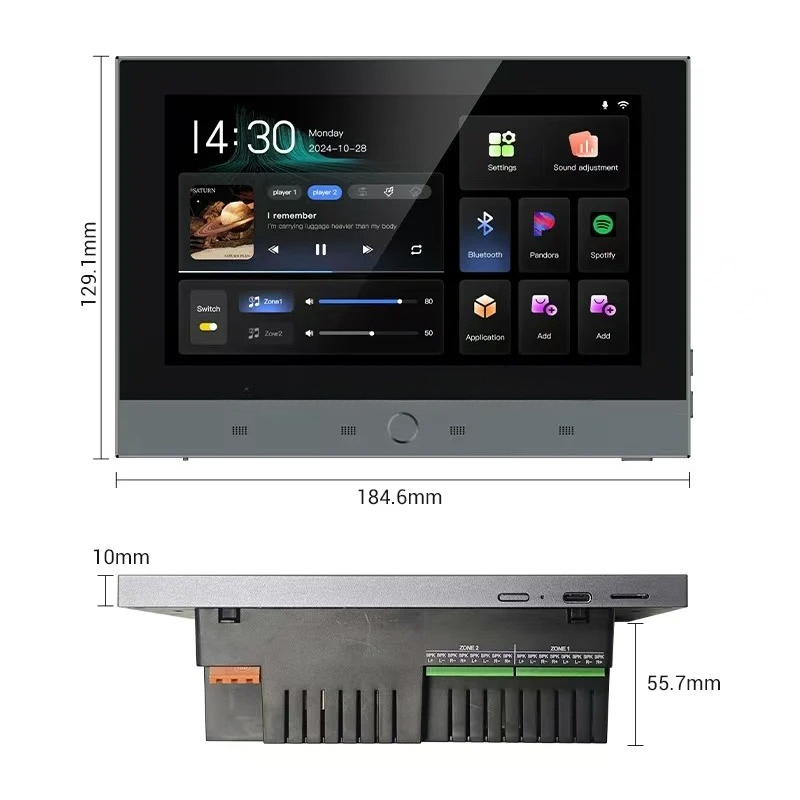 Touch Screen Remote Control Wi - đánh giá và giá Audio Music For Background