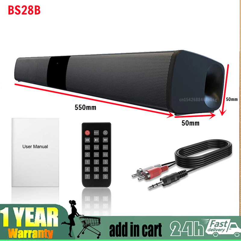 40W Wireless Bluetooth Soundba - đánh giá và giá Audio Music Visualizer Free