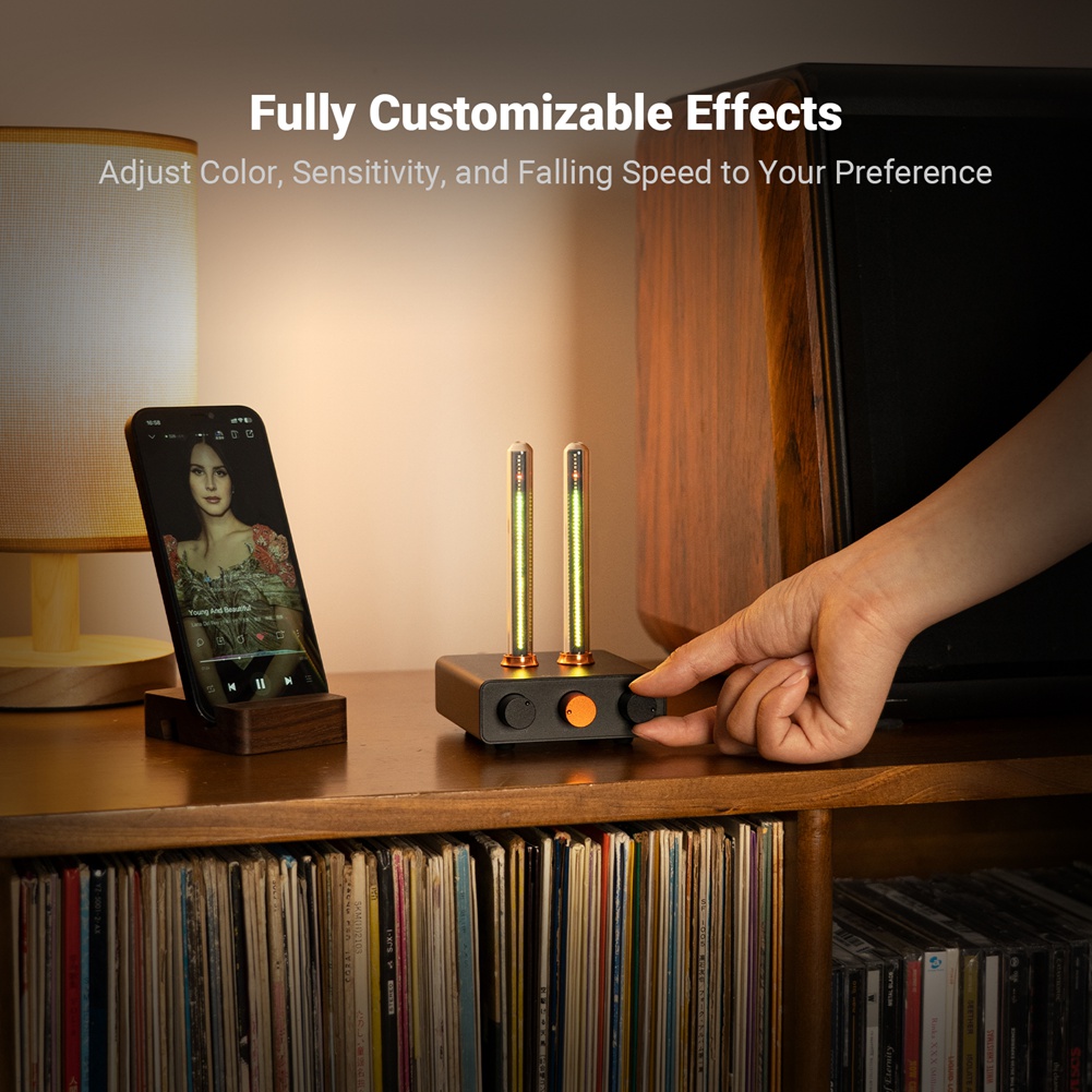 Fosi Audio RGB LED Rhythm Ambi - đánh giá và giá Audio Music Visualizer Free