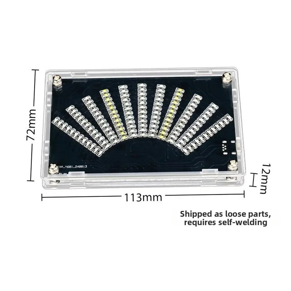 DIY LED Music Spectrum Display - đánh giá và giá Audio Music Visualizer Free