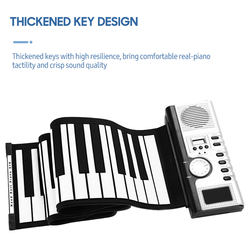 61 Keys Roll Up Piano Keyboard - đánh giá và giá Keyboard Piano 61 Key