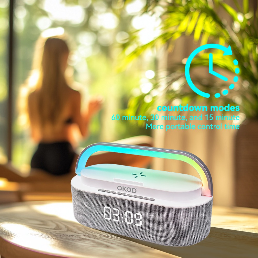 OKOP Bluetooth Speakers,6 in 1 - đánh giá và giá Audio Music Visualizer Free