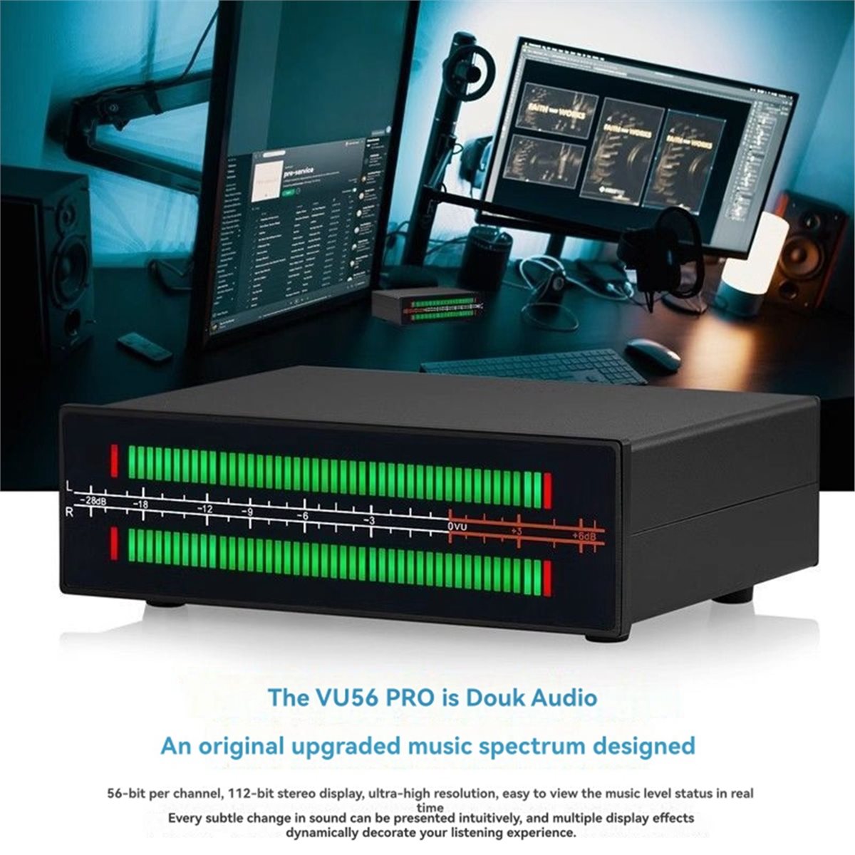 A40I VU56-PRO Dual Channel Mus - đánh giá và giá Audio Music Visualizer Free