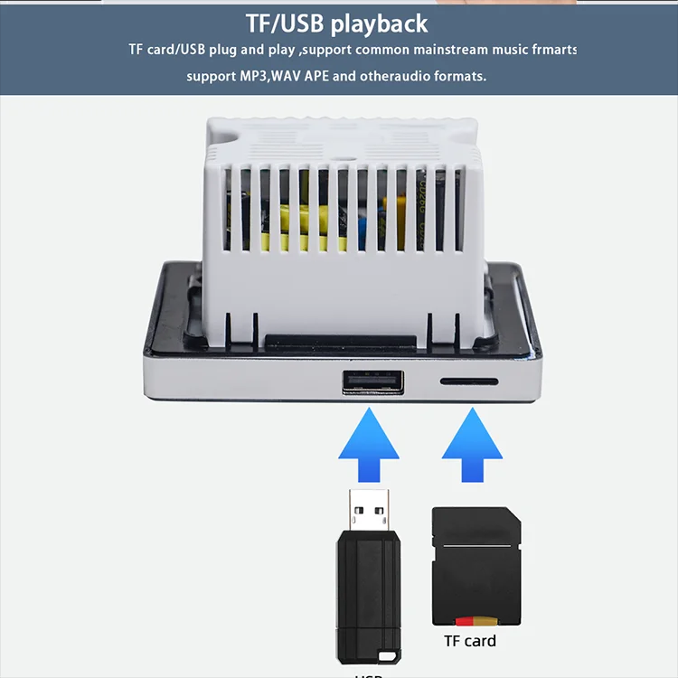 Bluetooth Wall Amplifier Home  - đánh giá và giá Audio Music For Background