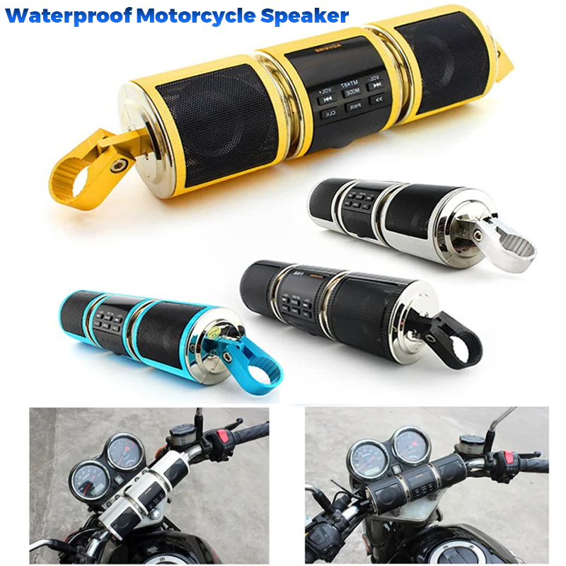 Motorcycle Audio FM Radio AUX  - đánh giá và giá Audio Music To Mp3