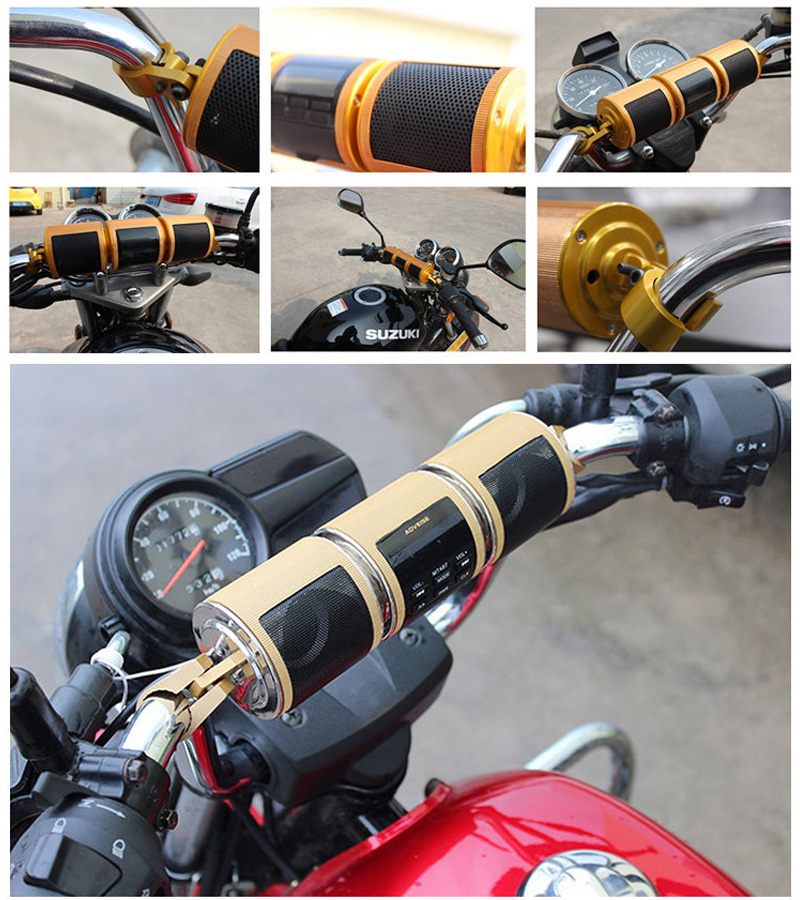 Motorcycle Audio FM Radio AUX  - đánh giá và giá Audio Music To Mp3