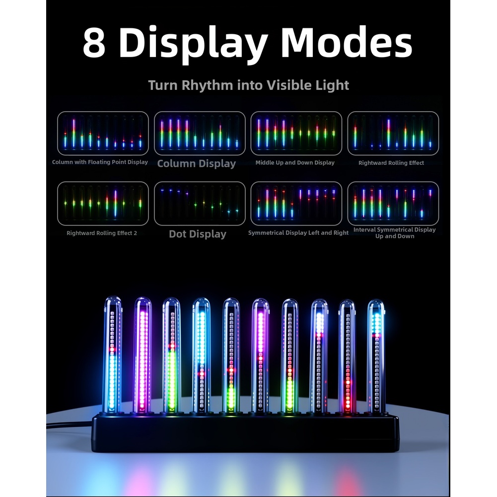 RGB LED Audio FOR SPECTRUM Sou - đánh giá và giá Audio Music Visualizer Free