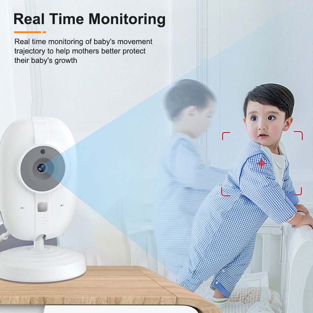3.5'' Video Baby Monitor 2.4G  - đánh giá và giá Audio Music Kids