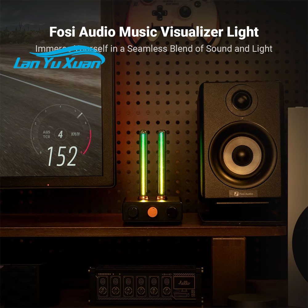 Fosi Audio AH-01A Music Visual - đánh giá và giá Audio Music Visualizer Free